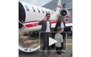 Новенький из "Зенита" прилетел в Петербург на частном самолете