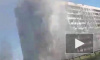 Видео из Петербурга: на Придорожной аллее произошел крупный пожар