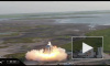 Пожар на космическом корабле SpaceX попал на видео