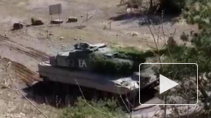 Видео: Немецкий танк Leopard 2 опозорился на учениях в Швеции