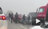 Видео: На трассе "Дон" более 20 машин столкнулись из-за тумана