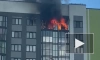 Пожар на Парашютной уничтожил квартиру на последнем этаже 