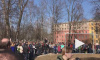 Петербуржцы устроили митинг в поддержку Парка Интернационалистов