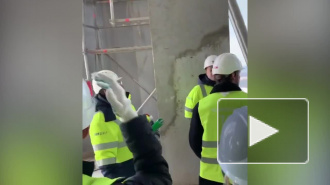 Футболисты "Зенита" с Сергеем Семаком посетили стройку в "Лахта центре"