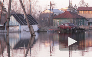 В Барнауле Обь вышла из берегов, наводнение выгнало из домов больше сотни человек