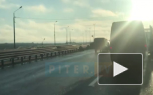 На обледеневшем Киевском шоссе столкнулись 14 транспортных средств