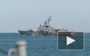 Более 20 кораблей ВМФ РФ заблокировали суда НАТО в Черном море