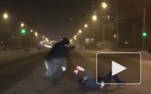 Жестокое избиение мужчины в Красноярске записали на видео