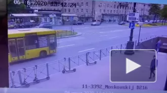 Момент ДТП на Московском проспекте попал на видео