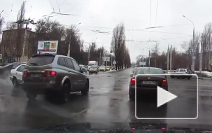 Видео массового ДТП в Воронеже попало в сеть
