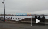 Видео: на льду Невы собралась съемочная группа фильма "Серебряные коньки"