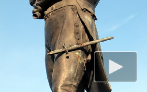 Крузенштерна лишили кортика. Пропажу на памятнике обнаружили после дня ВДВ