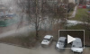 Видео: улицу Десантников затопило кипятком 