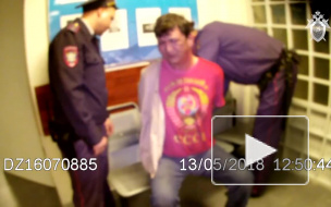 В Петербурге завели дело на авидебошира, который оскорблял полицейских