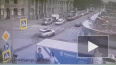 Видео: на  пересечении Большого Сампсониевского и ...