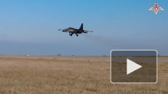 Минобороны показало кадры боевых вылетов Су-25