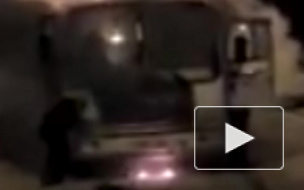 Видео из Башкирии: В Кумертау полностью выгорел пассажирский автобус