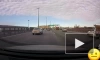 ДТП на КАД около Вантового моста попало на видео