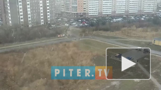 В Московском районе опять выпал снег: осадки быстро тают на земле