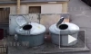 В Тучковом переулке из-за окурка сгорело два мусорных контейнера