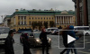 "Полицейские" в масках коней вышли на улицы Санкт-Петербурга