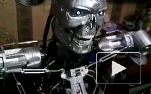 Видео: житель Перми распечатал на 3D-принтере говорящего терминатора