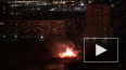 На Русановской улице горит здание рядом с избирательным ...