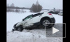 Появилось видео, как произошло ДТП из трех авто в Казани