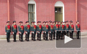 В Петропавловской крепости прошел первый развод караулов