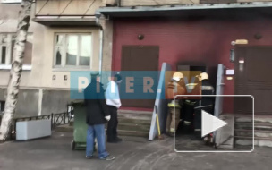 В жилом доме на улице Передовиков загорелся мусоропровод