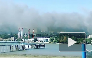 Пожар в Ростове: появилось видео горящих частных домов на 5000 кв. м.