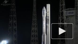 Ракета Vega с двумя спутниками стартовала с Куру