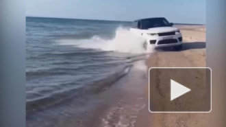 Российский депутат объяснил видео с ездой его Range Rover по Байкалу
