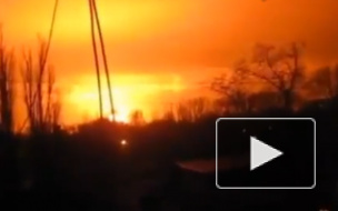 Взрыв в Донецке уничтожил химический завод. В близлежащих ...
