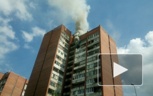 Женщина погибла в горящей коммуналке на Ударников