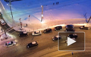 В Кудрово ГИБДД заставило водителей соблюдать ПДД