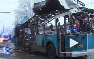 Фото и видео взрыва троллейбуса в Волгограде публикуют СМИ Фото и видео взрыва троллейбуса в Волгограде публикуют СМИ