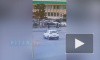 Момент столкновения Hyundai Creta и Hyundai Solaris на пересечении Ушинского и Просвещения попал на видео 