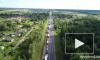 Видео: пробка под Новгородом длится 10 км