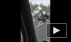 Бензиновые реки: В сети появилось новое видео с места аварии с бензовозом на М4 "Дон"