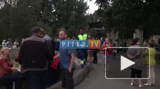 Видео: в парке 30-летия Октября горожане митингуют против строительства скоростной дороги