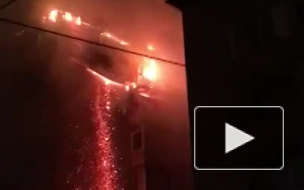 Видео: в страшном пожаре в Краснодаре выгорели двадцать квартир