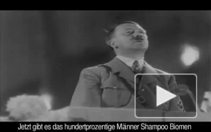 В Турции шампунь для настоящих мужчин рекламирует Гитлер