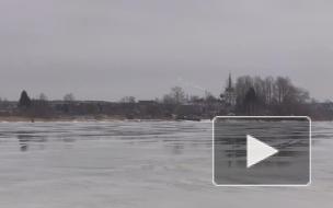 В Ленобласти потратили около 150 кг тротила на первые ледовзрывные работы