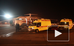 Появились фотографии рейса, который доставил в Петербург двух грудных детей из Симферополя