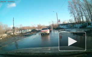 В Омске на «встречку» вылетела машина с номерами ААА   