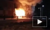 В сети появилось видео пожара в жилом доме Петрозаводска