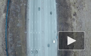 На КАД ограничили движение с 10 августа в районе развязки с Таллинским шоссе