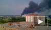 В Новосибирске горит склад с краской