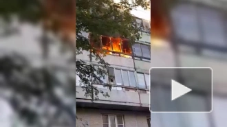 В четырехкомнатной квартире на Комендантском проспекте произошел пожар